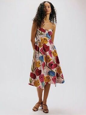 fall midi length dresses Never Look Back Navy Floral Lace Short Sleeve Velvet Trim Midi Dress